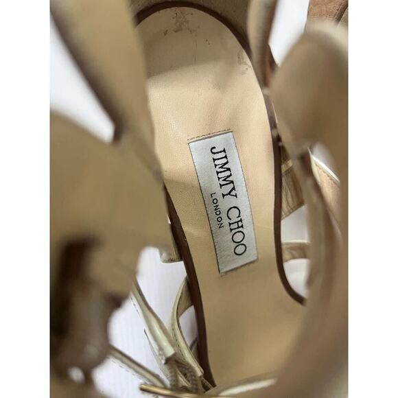 JIMMY CHOO BUBBLE BUCKLE COMBO SANDALS SIZE 40 - Picture 9 of 9